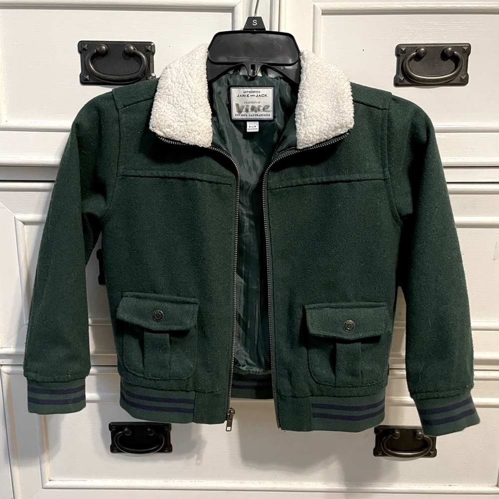 Janie and Jack Boys Bomber Jacket